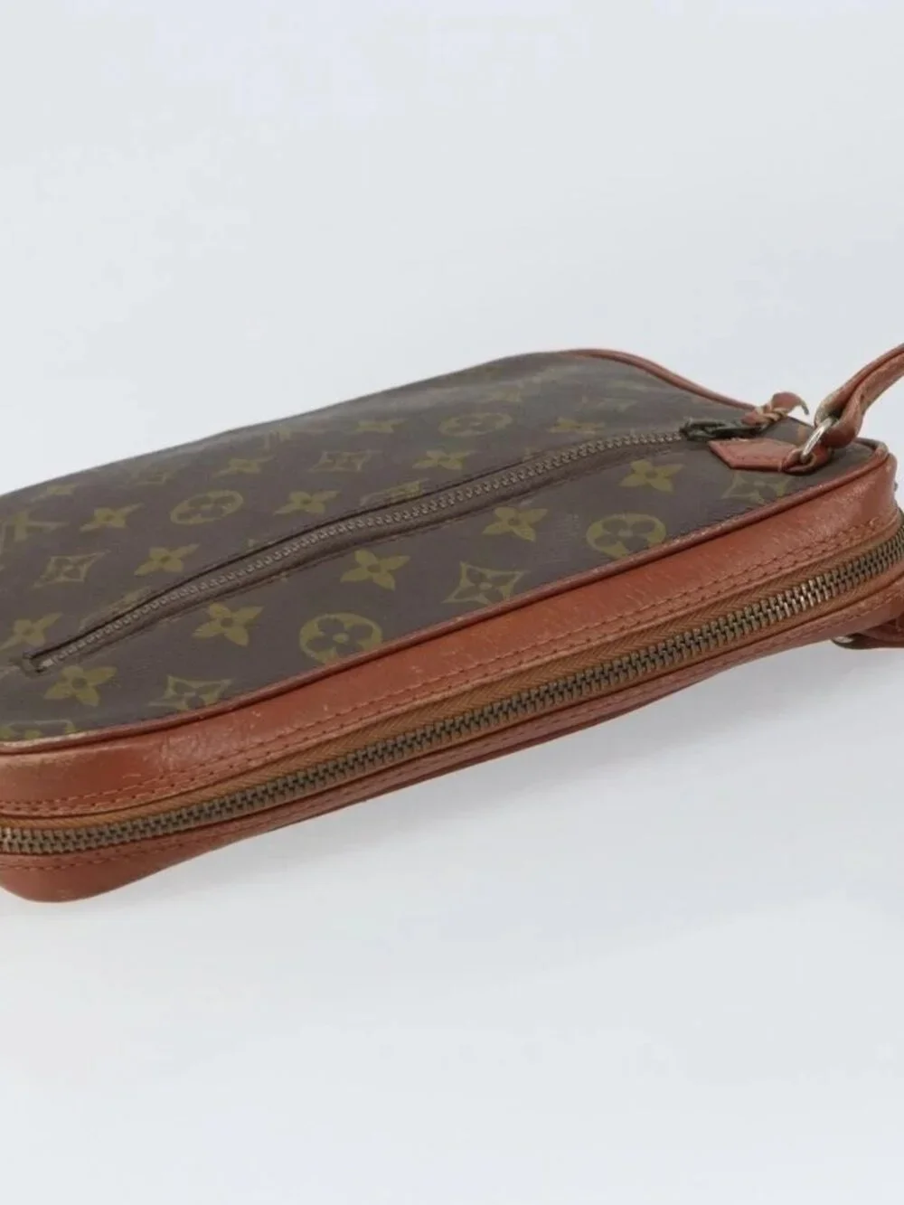 LOUIS VUITTON Monogram Pochette Sports Clutch Bag N0.183 LV Auth gh1595